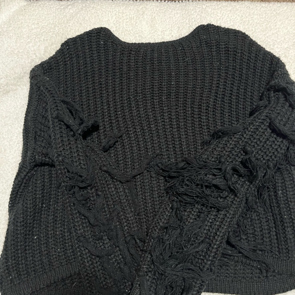 Black Knit Sweater
